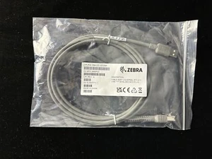 Zebra 7ft USB Data Transfer Cable CBA-U21-S07ZBR NEW - Picture 1 of 5