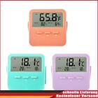 Digital Alarm Thermometer Practical Indoor/Outdoor Thermometer Humidity Detector