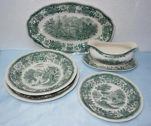 Villeroy & Boch, Burgenland, verde - Servicio de comedor - Piezas a elegir - Imagen 1 de 11