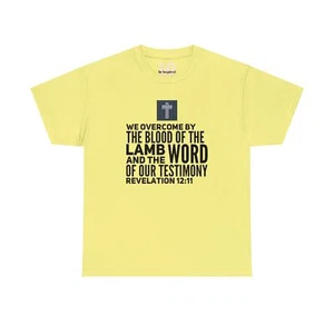 Overcomer Unisex Heavy Cotton Tee - Picture 1 of 48