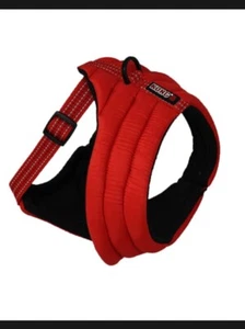 KONG Comfort Adjustable Dog Harness - Soft & Padded for Extra Comfort Large Red - Picture 1 of 3