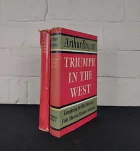 The Turn of the Tide & Triumph in the West HB Arthur Bryant - 2 Books - Imagen 1 de 4