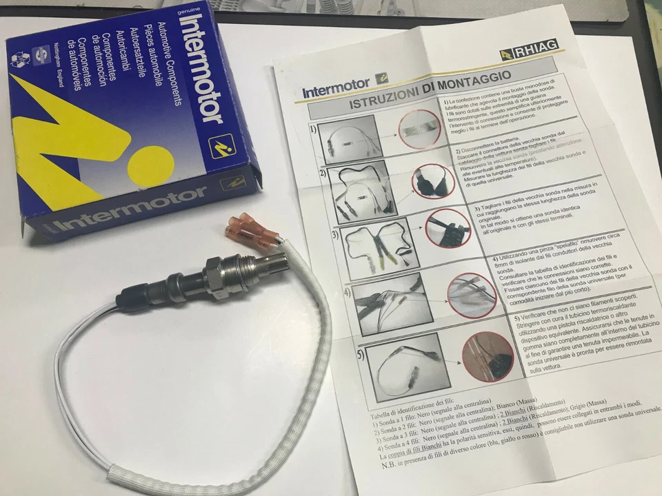 65436 EM16333 16333 3 FILI CAVO 42 CM SONDA LAMBDA UNIVERSALE NEW OE - Imagen 1 de 1