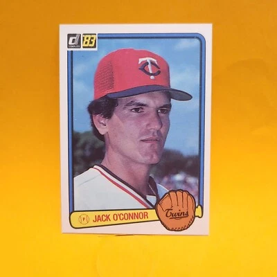1983 Donruss - #51 Jack O'Connor Minnesota Twins Baseball Card - Image 1 of 2