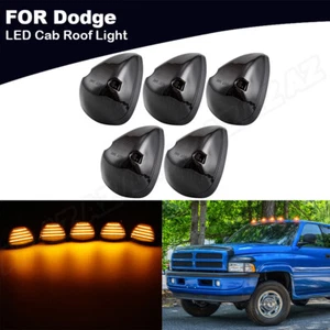 5PCLed Cab Roof Running Clearance Side Marker Light For Dodge Ram 1500 2500 3500 - Picture 1 of 11