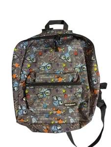 Yak Pak Backpack Unisex One Size Multicolor Science Pattern Mesh Pocket - Picture 1 of 19