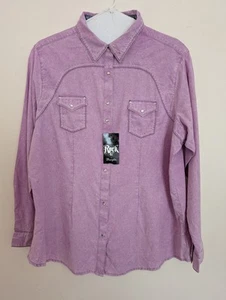 Wrangler Rock 47 Western Shirt Snap Lavender Damen Gr. 3XL - Bild 1 von 12