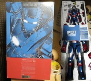 Hot Toys MMS195 Iron Patriot 1/6 Figure Marvel Diecast Iron Man Used Rare Japan - Picture 1 of 11