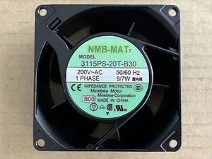 1PZ Ventilatore AC telaio alluminio 3115PS-20T-B30 200V 8 cm 8038 - Foto 1 di 6