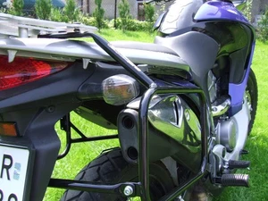 HONDA TRANSALP XL 700 V (08-12) SIDE PANNIER RACK ALU PANNIERS RACKS mounts - Bild 1 von 7