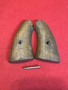 WW2 Original Grips Factory Smith Wesson Victory Model K Frame Square Butt 5480 - Picture 1 of 5