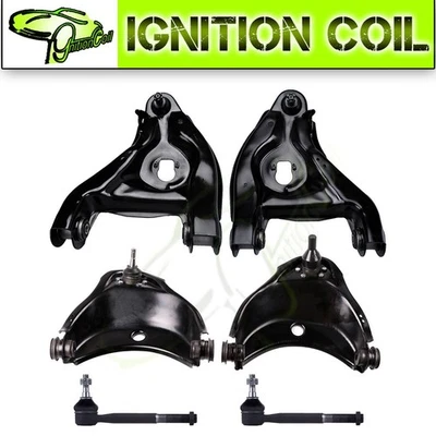 6pcs Front Control Arms Outer Tie Rod Links Suspension Kit For GMC C2500 2WD Foto 1 de 4