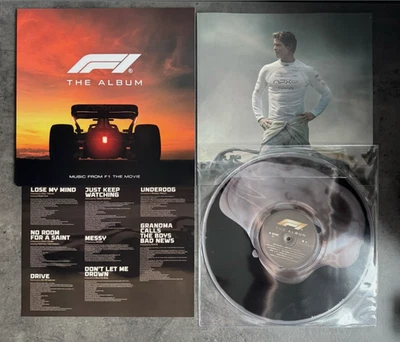 F1 The Album 2025 Soundtrack Limited Edition Oil Filled Vinyl LP - In Hand - Image 1 of 4