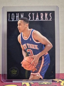 1993-94 Skybox Premium The Center Stage John Starks #CS4 - Picture 1 of 2
