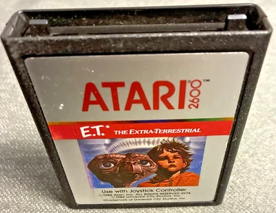 E.T. - THE EXTRA TERRESTRIAL * MODULO * ATARI 2600 * RARITÀ * TOP 👍* - Immagine 1 di 4