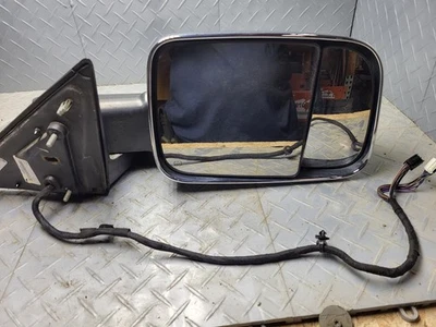 2015-2018 Ram 2500/3500 7x11" Passenger Chrome/Textured Heated Door Mirror Foto 1 de 4