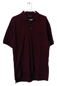 Edwards Service Mates Polo Shirt Size Large (Burgundy) (Never Worn) - Picture 1 of 2