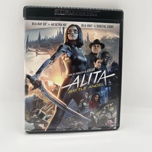 Alita: Battle Angel (4K Ultra HD, Blu-Ray, Blu-Ray 3D, 2019) + Digital Code - Picture 1 of 3