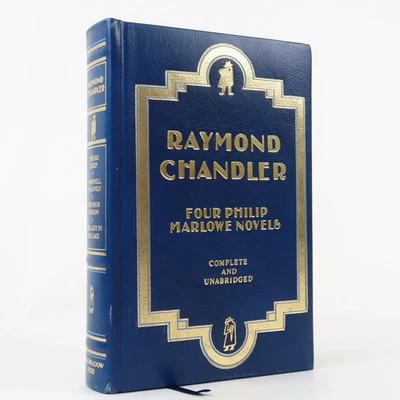 Raymond Chandler Four Philip Marlowe Novels Complete and Unabridged Deluxe HC - Imagem 1 de 3