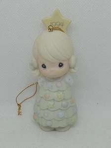 Precious Moments Ornament Figurine You're As Pretty As A Christmas Tree 1994 - Picture 1 of 4