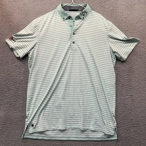 Grayson Polo Shirt Mens Size Large Golf Shirt Stripped Callaway Logo - Picture 1 of 7