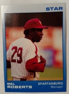 1988 The Star Company #22 Mel Roberts Spartanburg Phillies