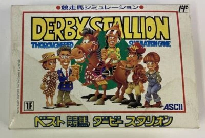 Nintendo Famicom Best Keiba Derby Stallion Japan Version w/ Box & Manual 0676 SP - Image 1 of 4