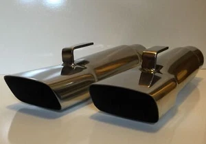 3.0" MOPAR A BODY DODGE, DEMON, DART, PLUMERO Y PLYMOUTH PUNTAS DE ESCAPE DE ACERO INOXIDABLE - Imagen 1 de 8