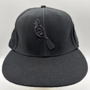 Sombrero ajustado de los Cardenales de San Luis '42 para hombre Blacked Out Cooperstown Collection S: 8 - Imagen 1 de 14