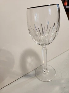 Waterford Wynnewood Platin Weißwein 8 1/8" hoch Glas - Bild 1 von 8