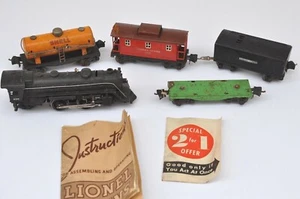 Vintage Lionel trains 229, shell tank, 2657, 2651 instructions - Picture 1 of 12
