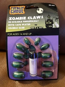 Totally Ghoul Zombie Claws NIP Never Opened Halloween Cosplay - Picture 1 of 4