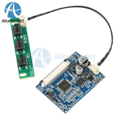 4.3"/5" LCD Monitor Driver Board Module Kit Car Audio Video Display Motherboard - Image 1 of 4