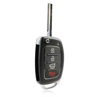 Remote 4-Button Car Key Fob for 2013 2014 2015 Hyundai Santa Fe (TQ8-RKE-3F04) - Image 1 of 4