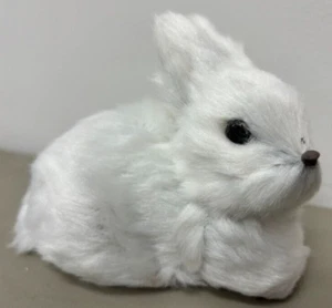 Raz Imports furry rabbit figurine - Picture 1 of 2
