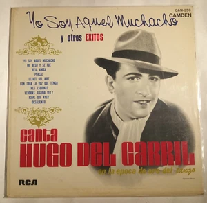 HUGO DEL CARRIL - CANTA HUGO DEL CARRIL - 1968 MEXICAN LP - Picture 1 of 4