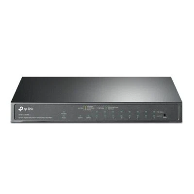 TP-Link TL-SG1210MPE 10-Port Gigabit Easy Smart Network Switch 8-Port PoE+ w SFP - Image 1 of 4