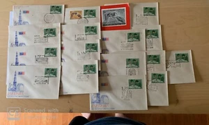Nice collection of 16 Indian First Day covers & information sheet on INPEX 70  - Picture 1 of 5