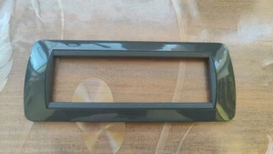 Bticino Living International L4807 7-Sitzer Kunststoffplatte anthrazitgrau - Bild 1 von 2