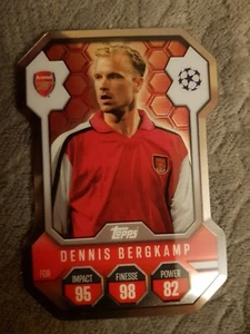 Topps Match Attax 2024-25 - Chrome Pro Elite Shield Dennis Bergkamp SH3 Champion - Zdjęcie 1 z 1