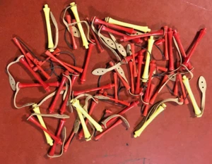 VINTAGE KUNSTSTOFF LOCKENSTAB DAUERWELLENSTAB ROLLEN KONVOLUT - Bild 1 von 1