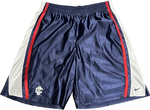 UConn Huskies VTG Nike Team Shorts Connecticut Men's Basketball Sz XL 9.5 Inseam Cover