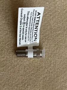 Female to Male Coax In-Line Attenuator - Picture 1 of 1