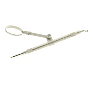 Eye Magnet Loop Forceps with Magnifying Glass Ophthalmic Surgical Instruments - Picture 1 of 12