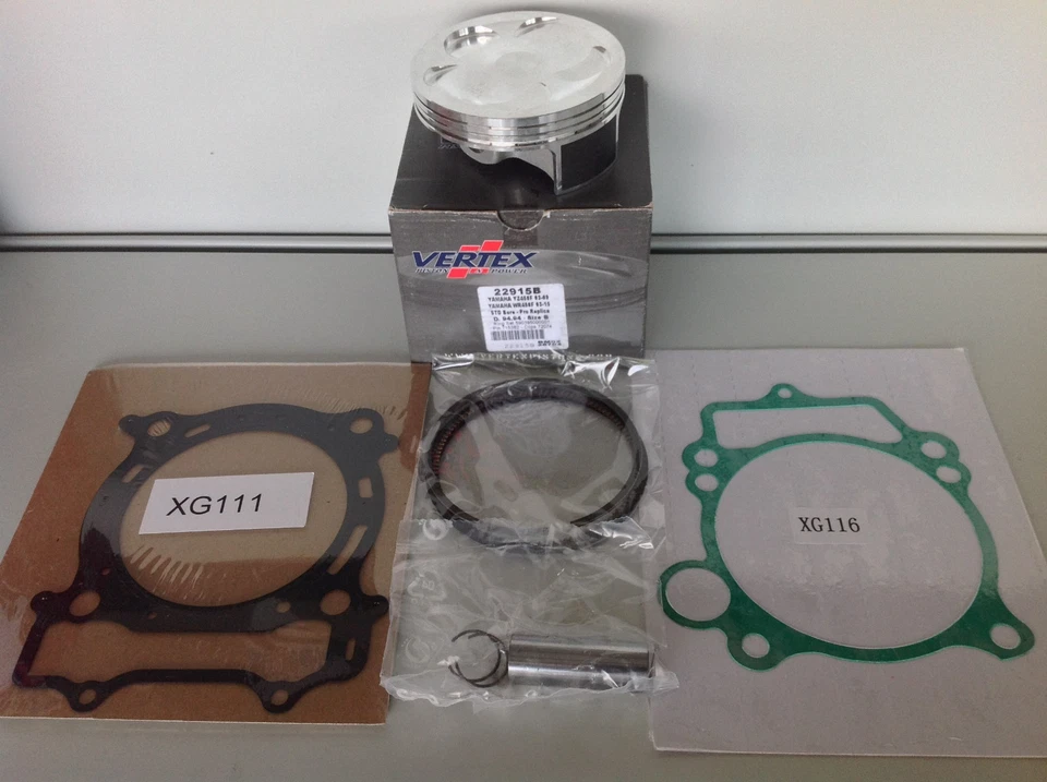 KIT JUNTA PISTÓN EXTREMO SUPERIOR VERTEX 2003-2005 YAMAHA YZF WRF 450 STD TAMAÑO 94,94mm Foto 1 de 1