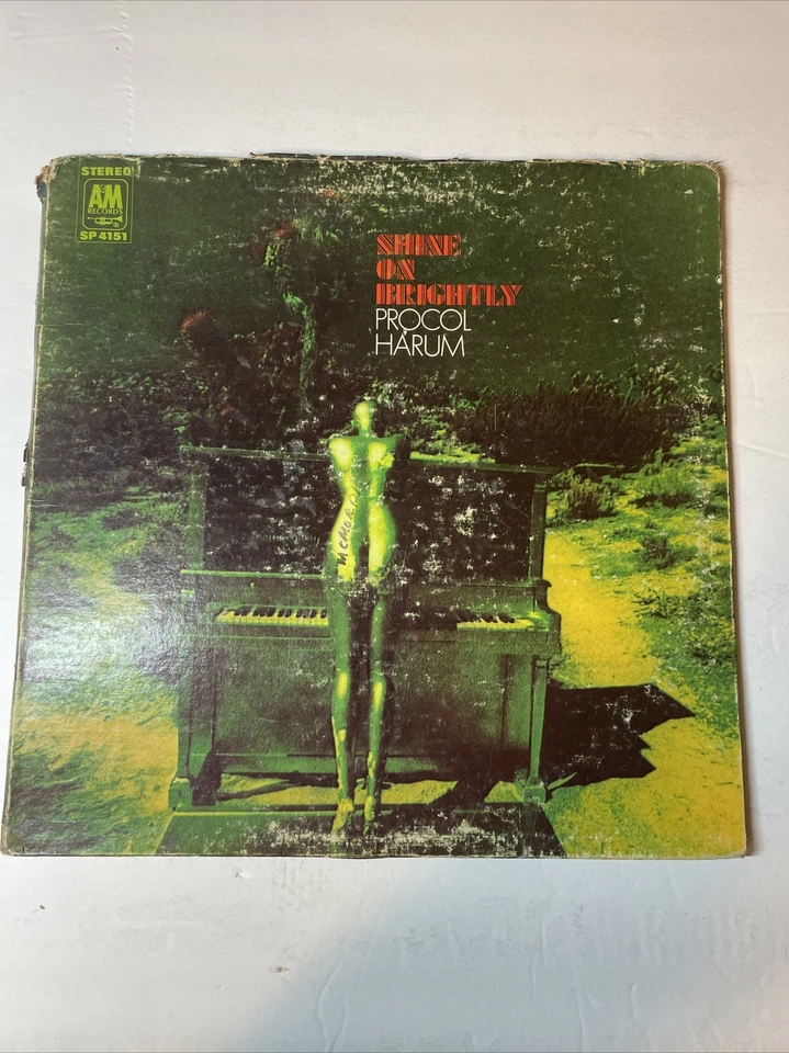 Procol Harum Shine On Brightly Vinyl LP c-1968 A&M Records SP-4151 - Image 1 of 4