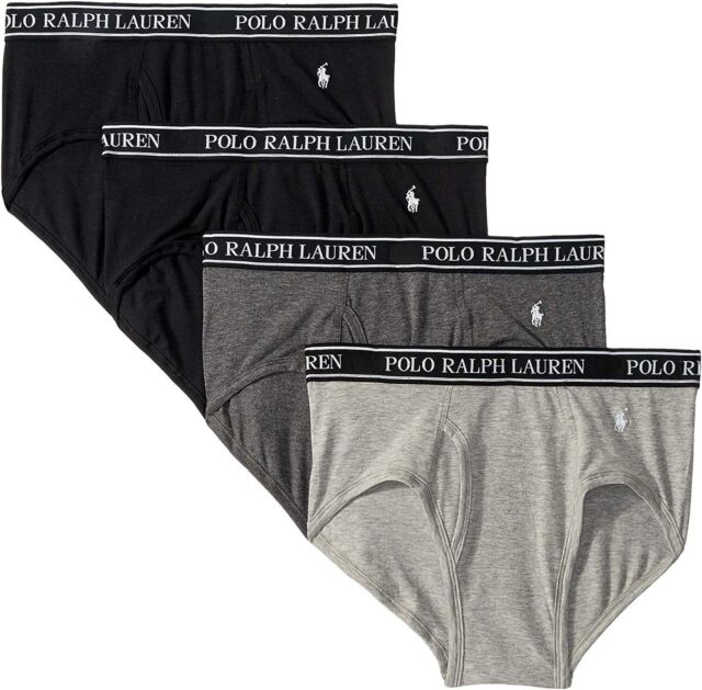 Polo Ralph Lauren L79114 Multicolor Boxer Briefs 3-Pack Men's Underwear  Size L