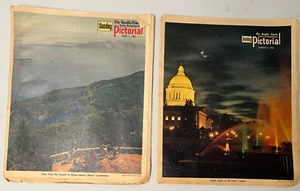 LOTE REVISTA PICTÓRICA SEATTLE TIMES 1961 Olympia Capital Orcas Island 1959 COLO - Imagen 1 de 4