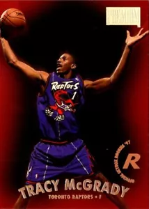 1997-98 SKYBOX PREMIUM #79 TRACY McGRADY ROOKIE Card Toronto Raptors HOF RC Gem - Picture 1 of 2