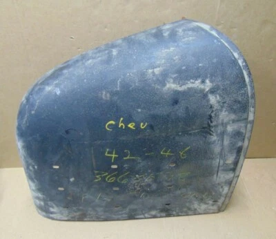 NOS 1942 1946 1948 ERA CHEVROLET RH FENDER EXTENSION AEROSEDAN GM LOW RIDER - Image 1 of 4